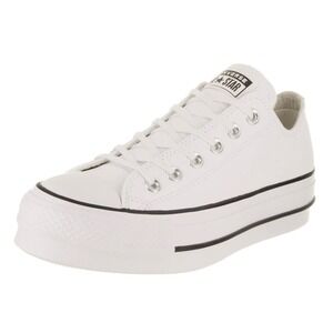CONVERSE Chuck Taylor All Star Lift Platform Sneaker Women Size 6.5 White Casual